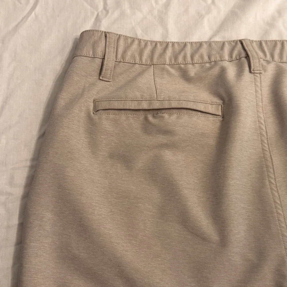 Hurley Mens Hybrid Spacedye Walk Shorts Khaki Tan Size 34 HMS23-03349